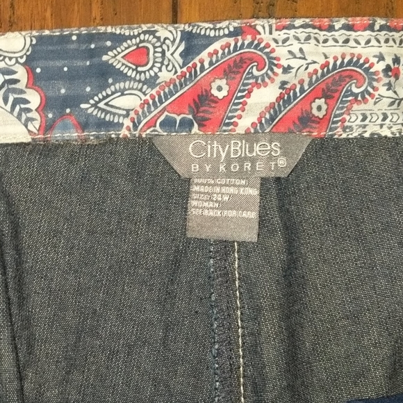 2 Pair Pants Size 24 - Picture 6 of 8